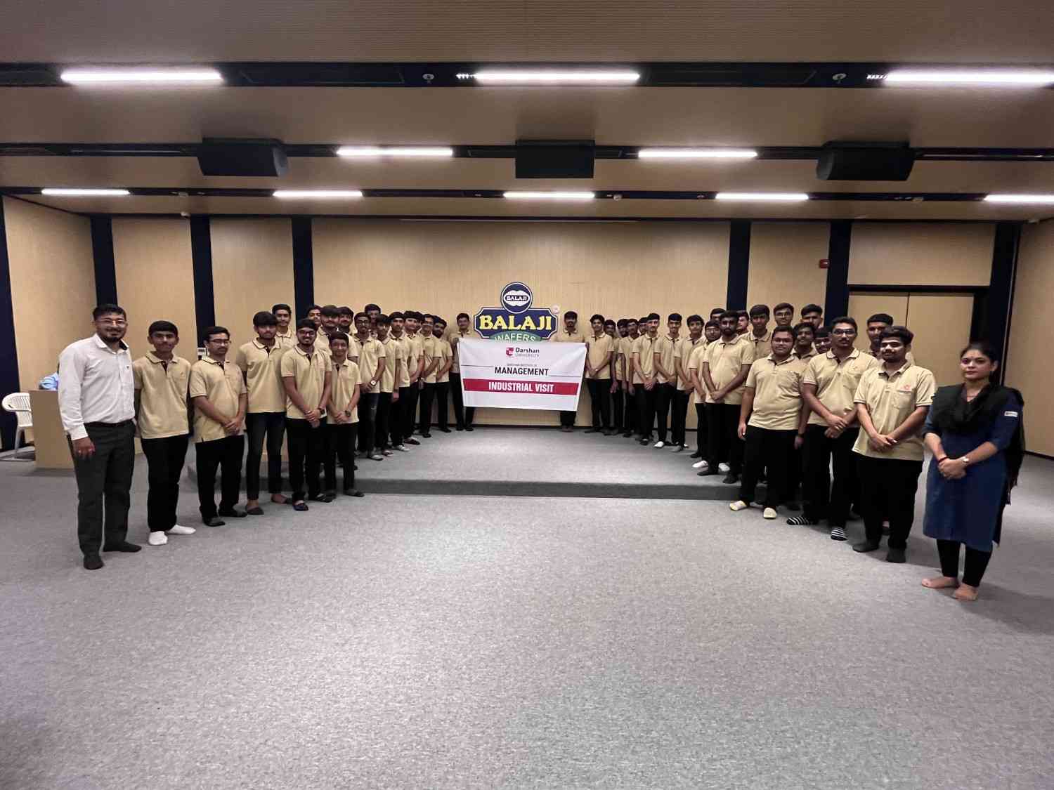 Photos of Industrial Visit to Balaji Wafers
