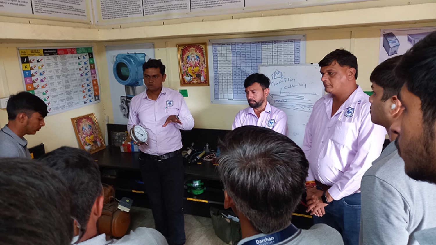 Photos of Industrial visit at Techno Concept Instruments Pvt. Ltd, Jamnagar