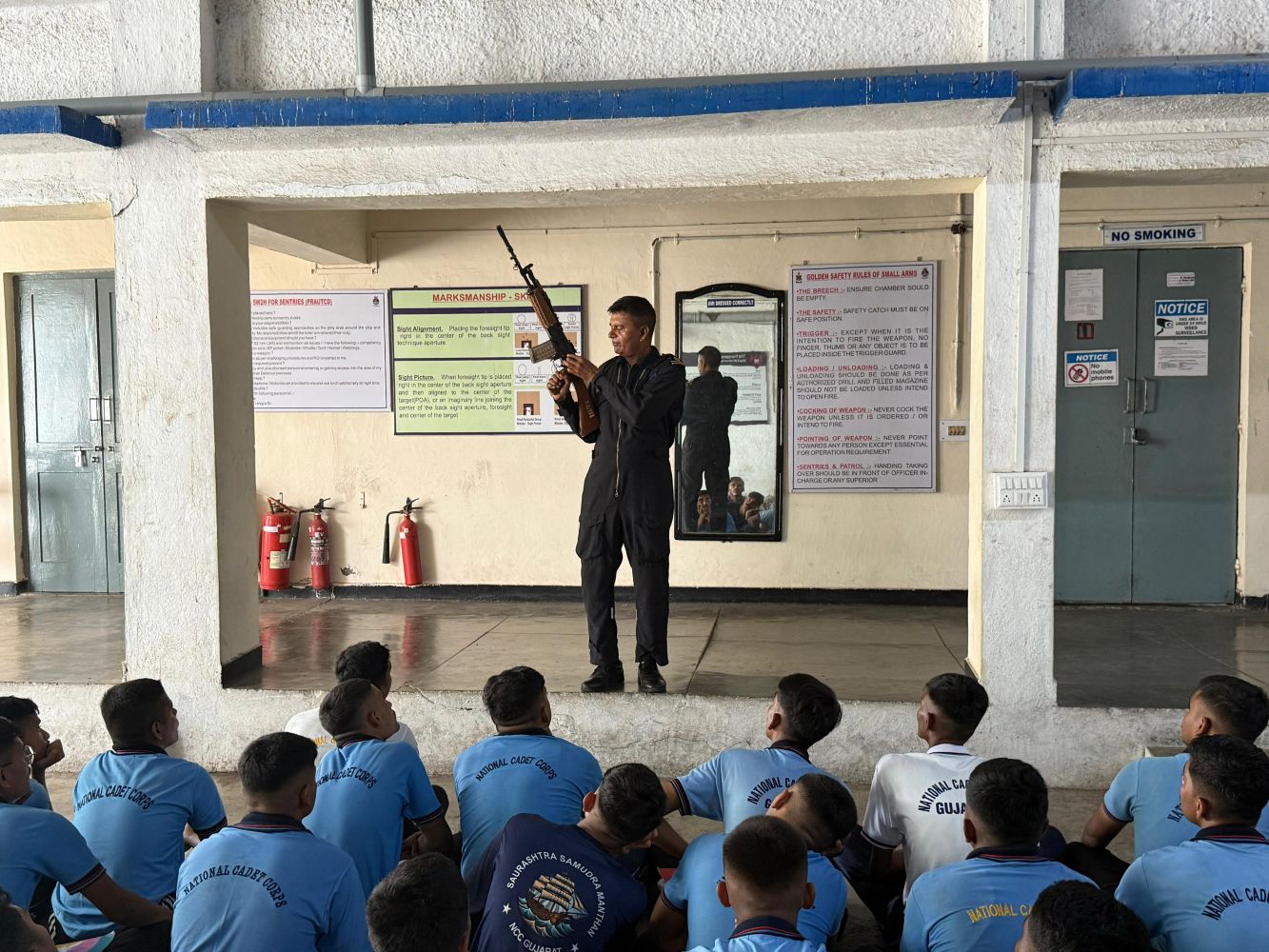 Photos of INS Valsura Technical Camp