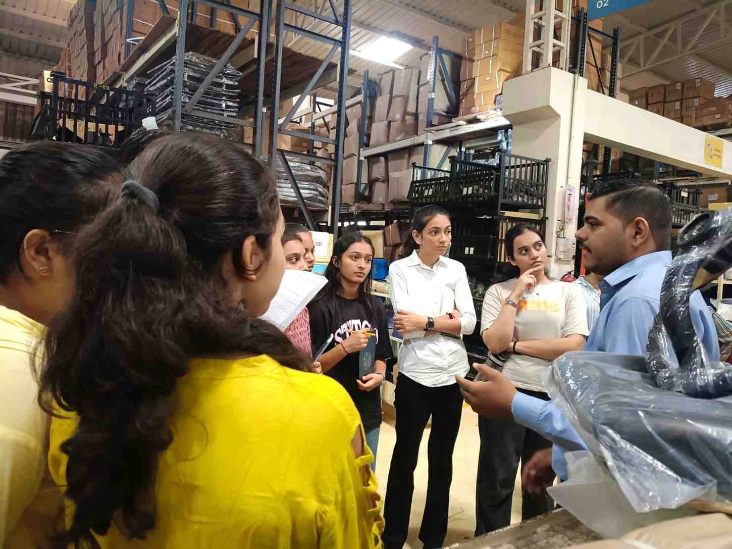 Photos of Industrial Visit to Captain Tractors Pvt. Ltd.