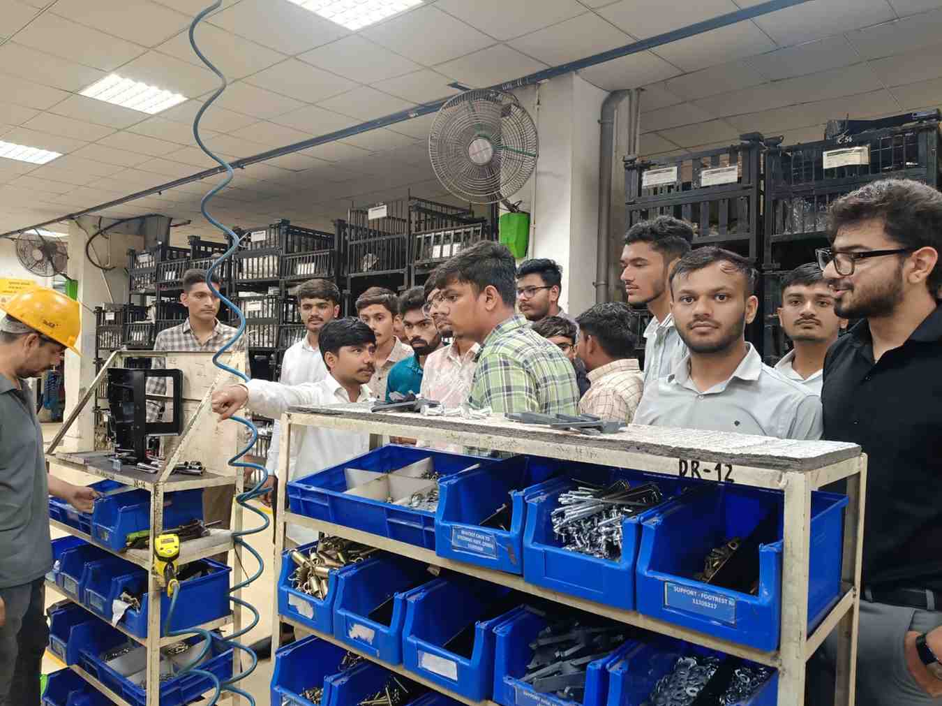 Photos of Industrial Visit to Captain Tractors Pvt. Ltd.