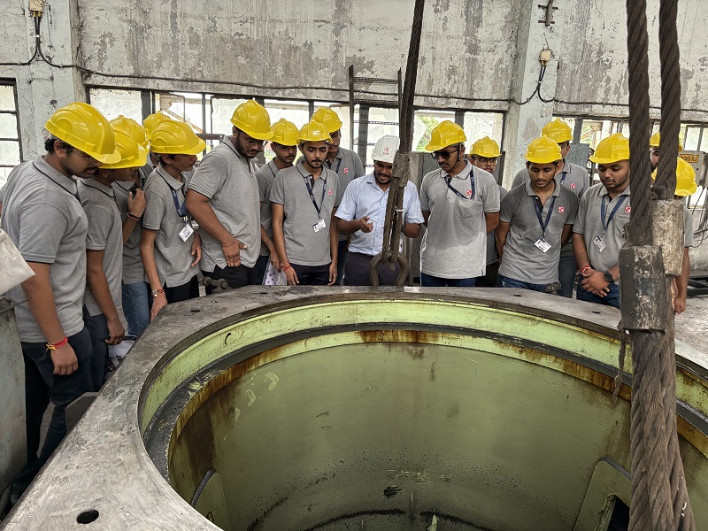 Photos of Industrial Visit for Diploma 5th Semester Students at Wanakbori Thermal Power Station and Anupam Ind