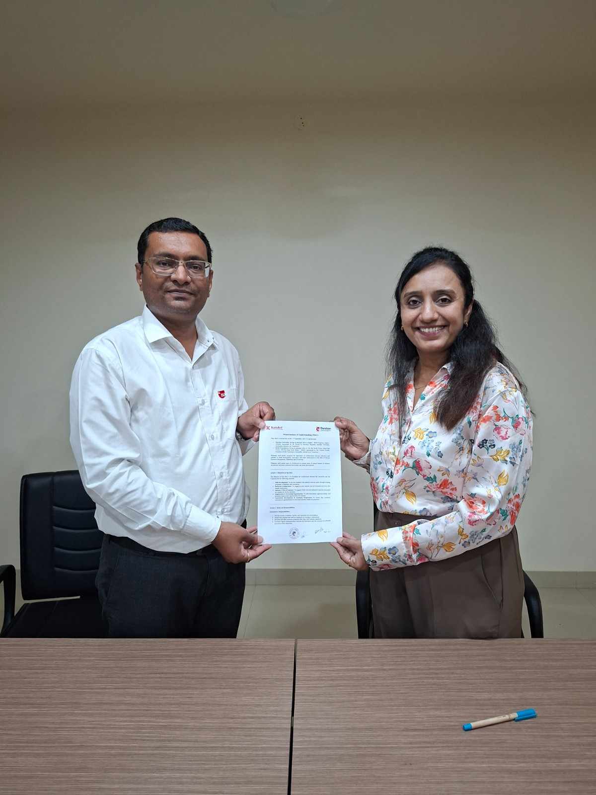 Photos of New MoU with Krish Consultancy empowers Darshan University students through skill development and opportunities