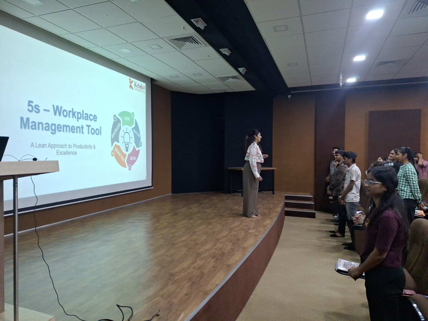 Photos of Workshop on 5S Implementation (Sort, Set in Order, Shine, Standardize, and Sustain)