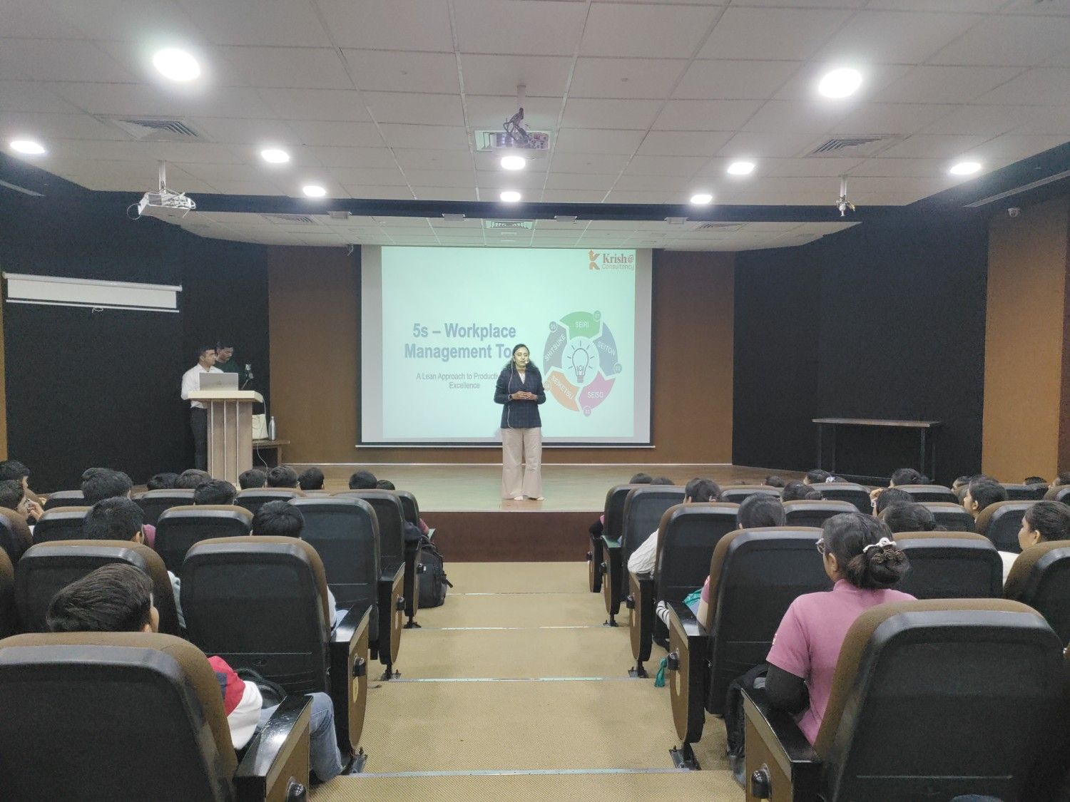 Photos of Insightful 5S Methodology Session for BBA & BBA (Hons) Students