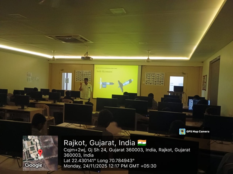 Photos of One Week Collaborative Workshop on - Advanced AutoCAD with GD&T