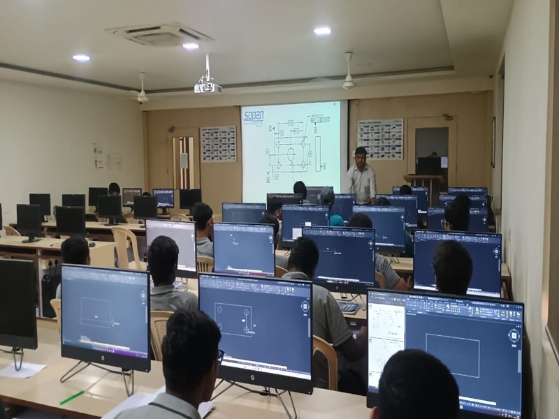 Photos of One Week Collaborative Workshop on - Advanced AutoCAD with GD&T