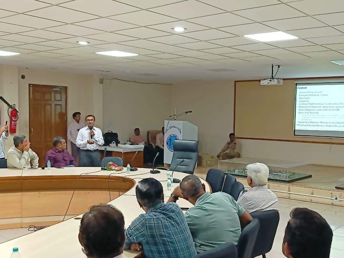 Photos of Expert Talk on Sustainable Urban Road Construction | RMC Rajkot