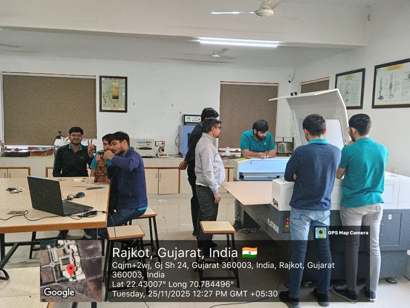 Photos of Advanced Manufacturing Exposure Program for Semester 6 Students