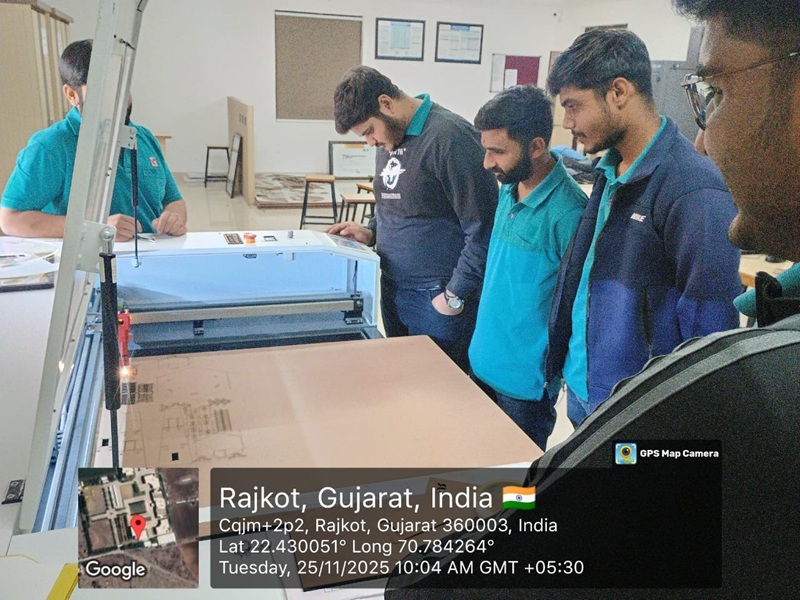 Photos of Advanced Manufacturing Exposure Program for Semester 6 Students