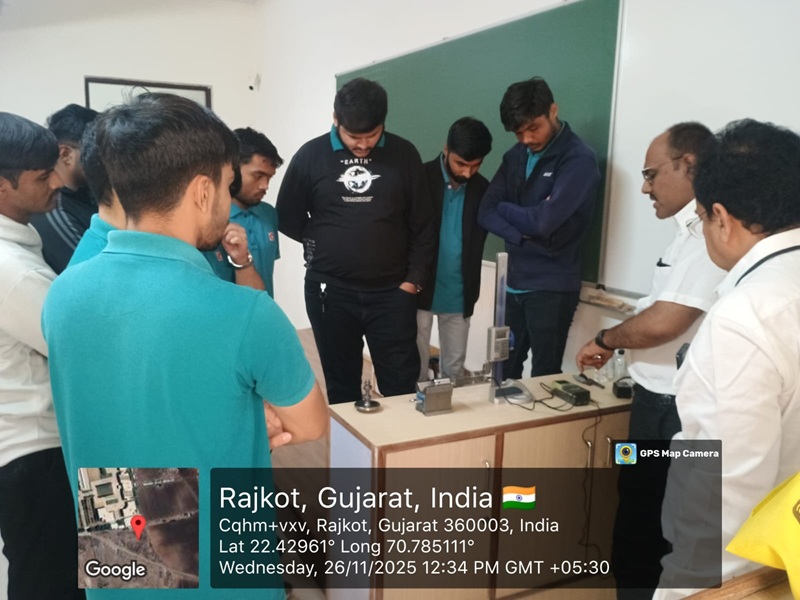 Photos of Advanced Manufacturing Exposure Program for Semester 6 Students