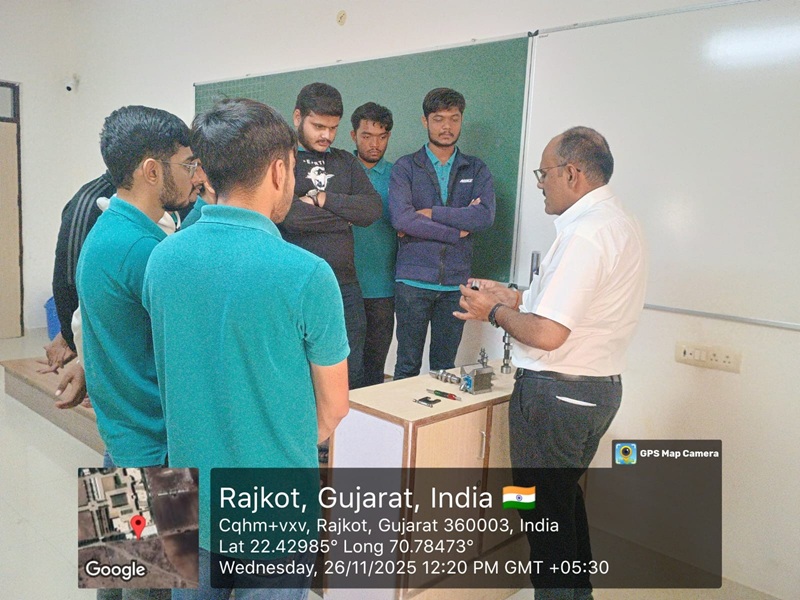 Photos of Advanced Manufacturing Exposure Program for Semester 6 Students