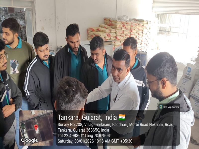 Photos of Industrial Learning Session for Plastic Processes at Waterjet Polymers Pvt. Ltd., Neknam