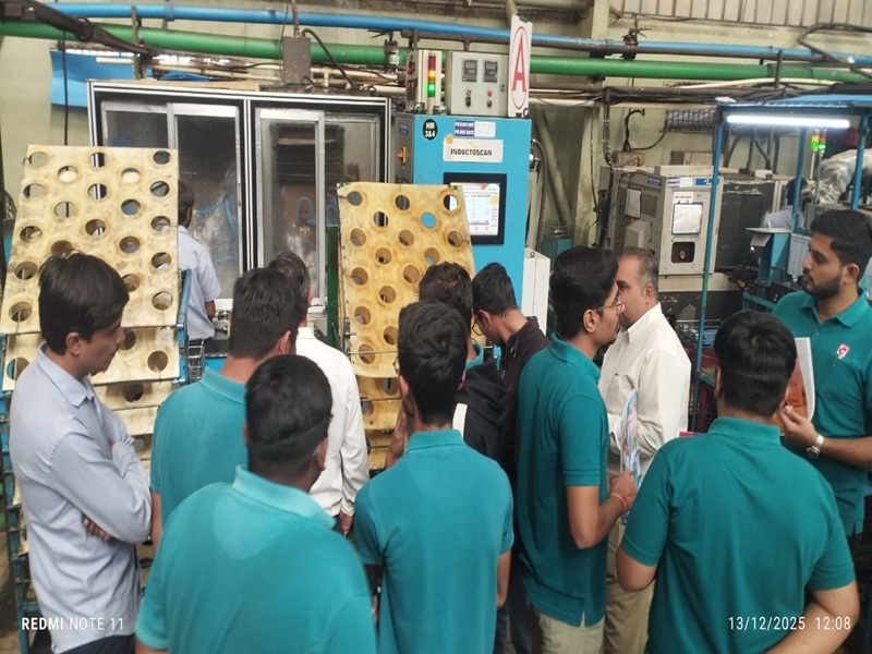 Photos of Industrial Learning Session at Rolex Rings Ltd., Rajkot