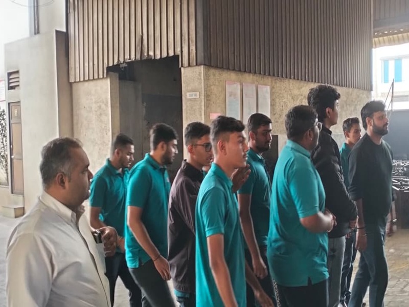 Photos of Industrial Learning Session for Forging Processes at Creative Forge Pvt. Ltd. , Shapar