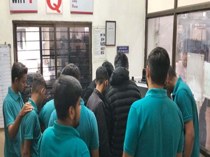 Photos of Industrial Learning Session for Forging Processes at Creative Forge Pvt. Ltd. , Shapar