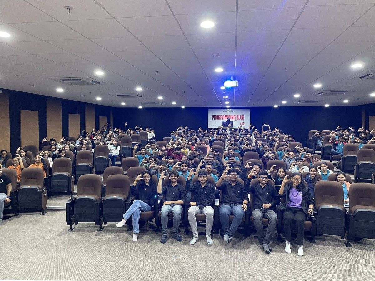 Photos of Introductory Session of AWS Cloud Club