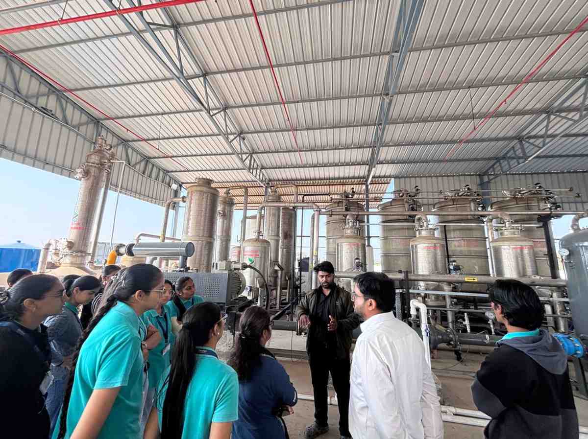 Photos of Industrial Visit to Raiyani Greensphere Corporation