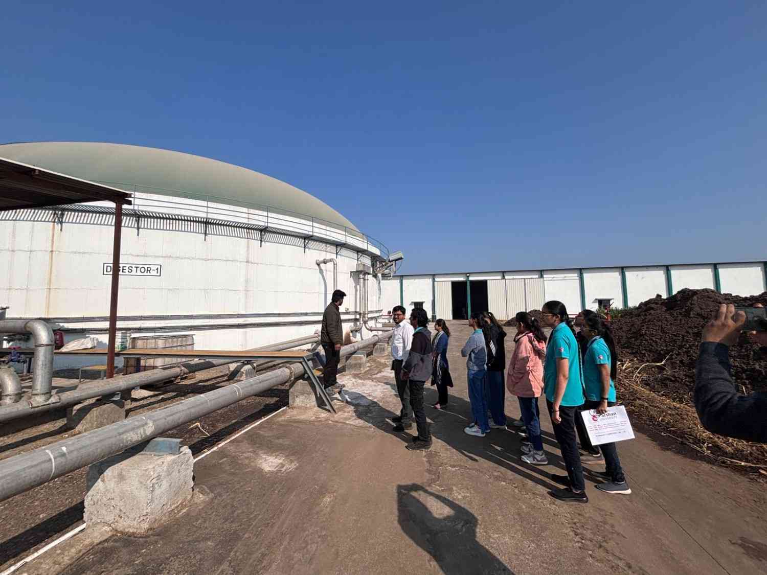 Photos of Industrial Visit to Raiyani Greensphere Corporation