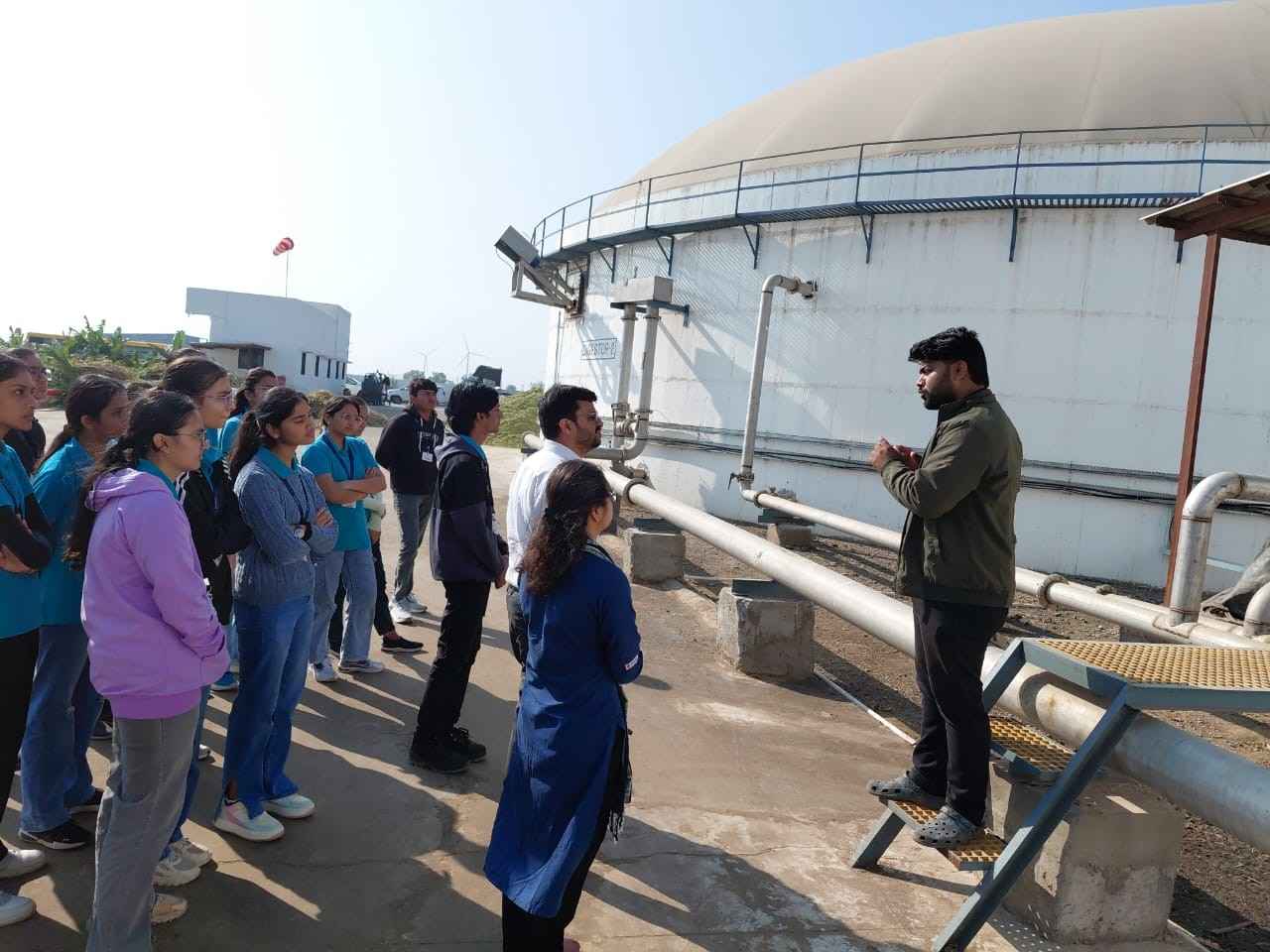 Photos of Industrial Visit to Raiyani Greensphere Corporation