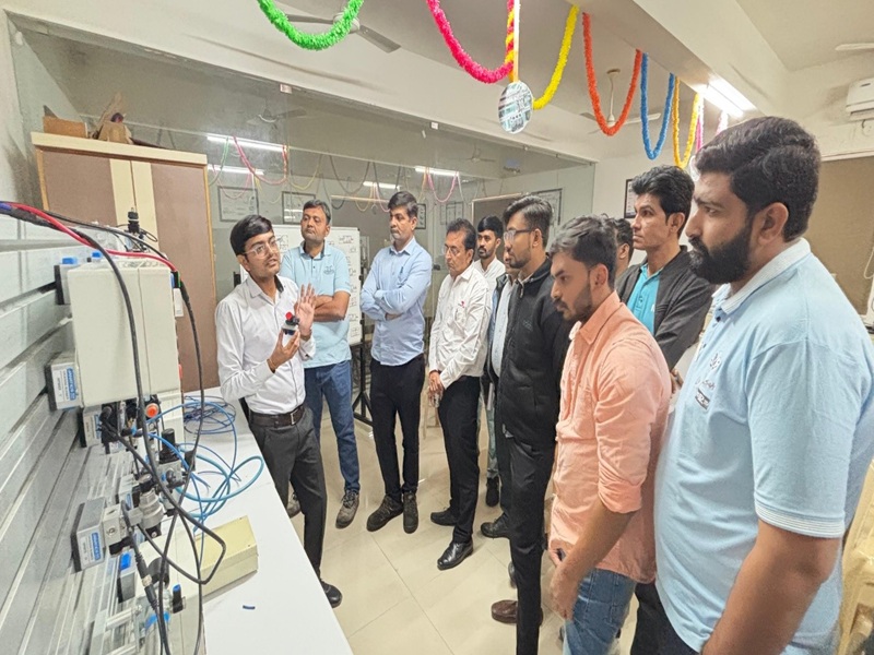 Photos of One Day Hands-On Training Program on Industrial Automation (Pneumatic & Electro Pneumatic System)