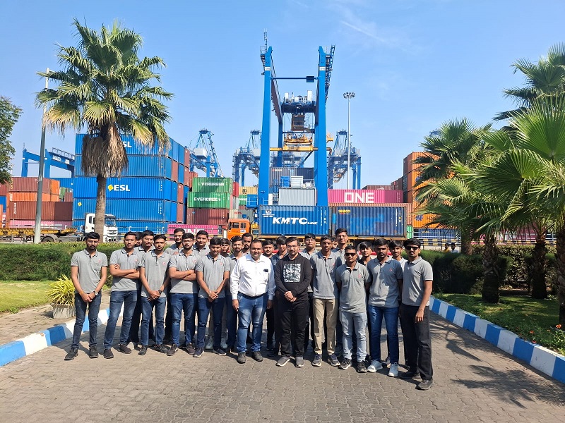 Photos of Industrial Visit to Adani Port – Mundra 