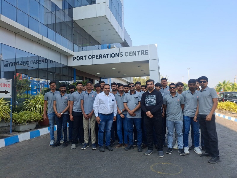 Photos of Industrial Visit to Adani Port – Mundra 