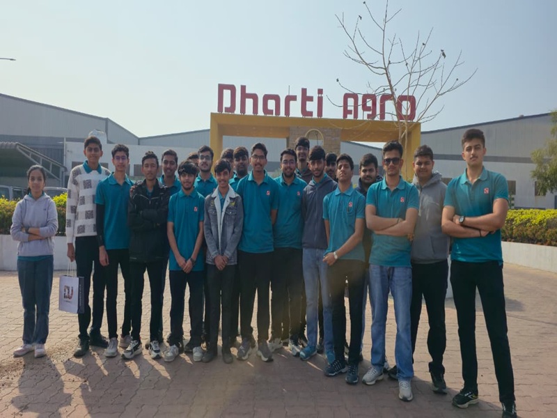 Photos of Industrial Visit at Dharti Agro Engineering, Shapar, Rajkot