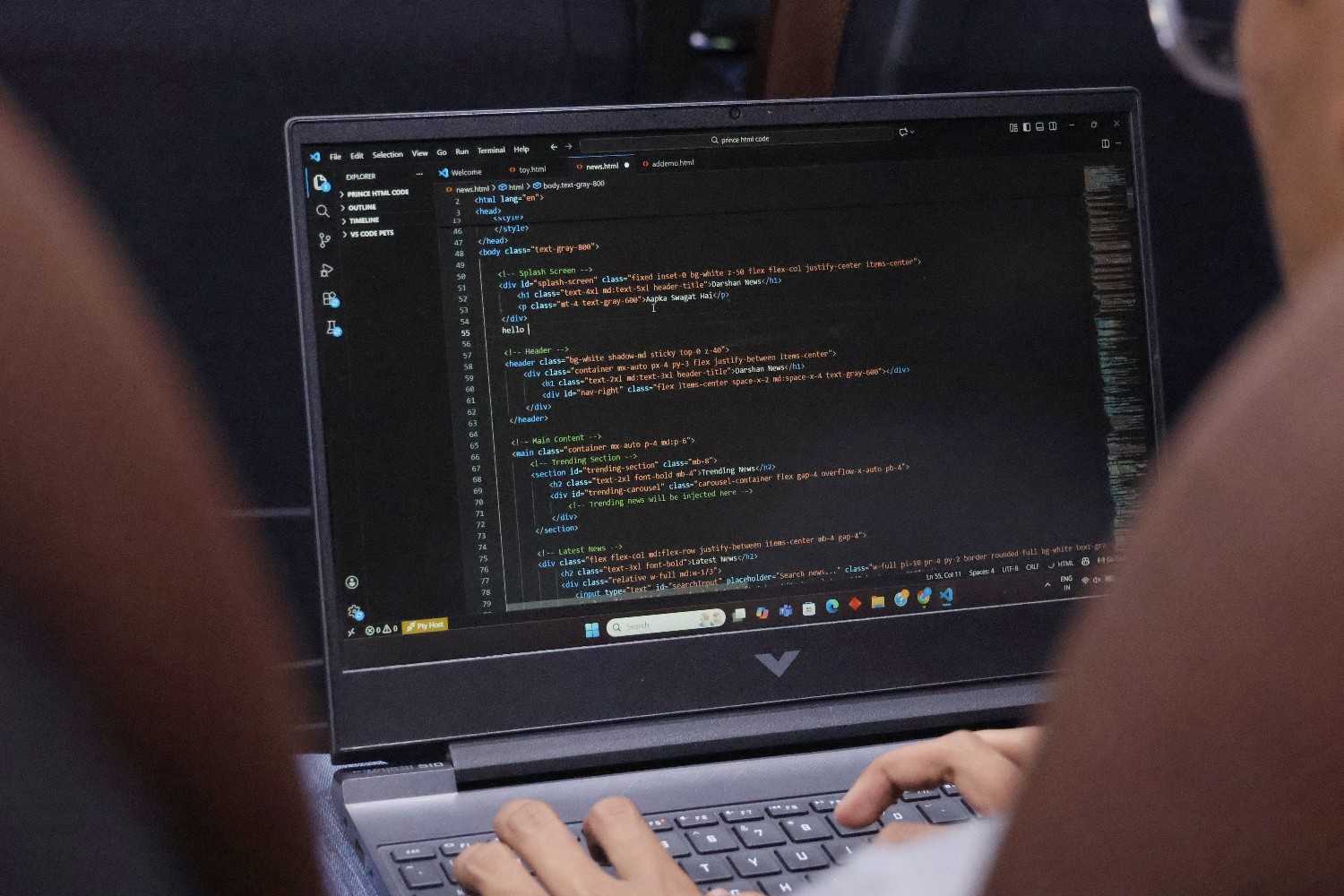 Photos of Expert Session on Version Control and Deployment