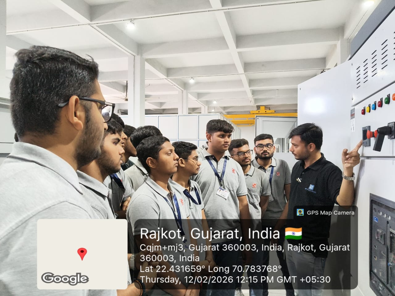 Photos of Industrial Visit to Synchro Electricals: Practical Exposure to Electrical Panel Manufacturing