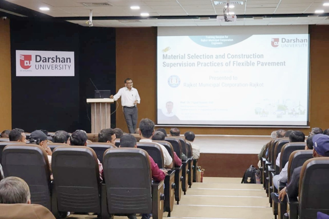 Photos of Expert Talk on “Quality Control in Road Construction”