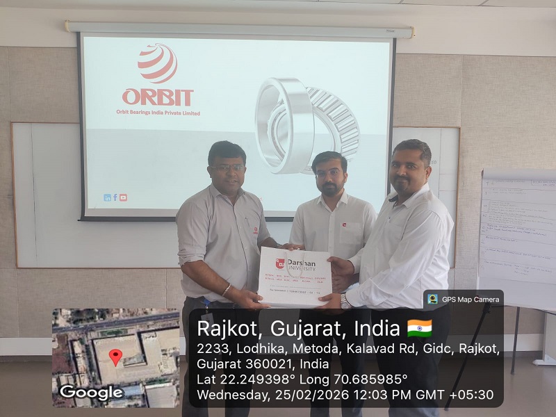 Photos of Industrial Visit to Orbit Bearings India Private Limited - Rajkot